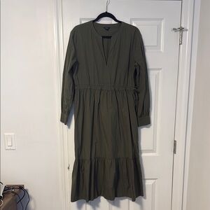 Rails Olive Green Midi Dress